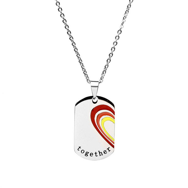 Forever Bond Stainless Steel Duo Necklaces